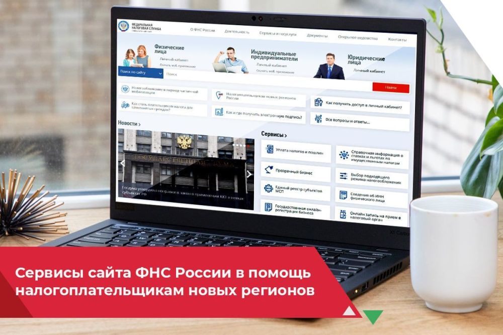 �� ����� ��� ������ www.nalog.gov.ru ������������� ��������� ��������, ������� ������� ��������� ����� ���������, � ����� �������� ����������� ���������� �� �������� ������� �������