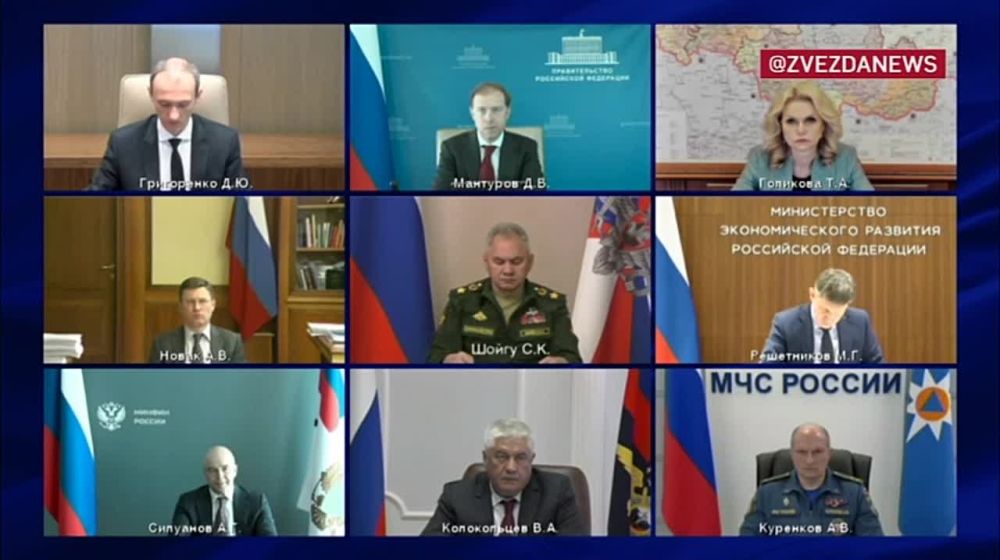 Премьер-министр Михаил Мишустин отчитался о производстве продукции для армии и строительстве укреплений в свете обещанного киевским режимом контрнаступления