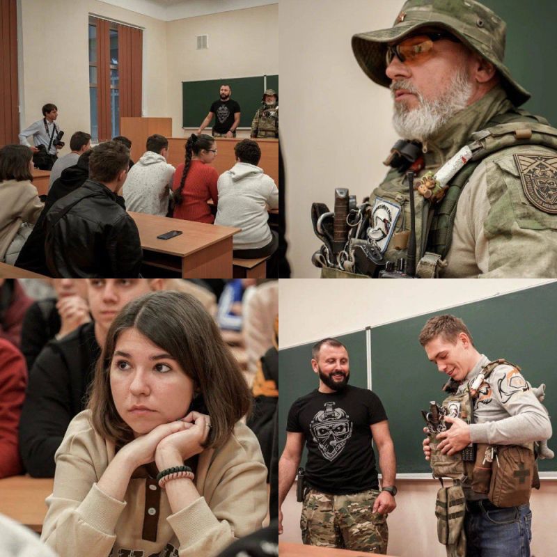 Судоплатовцы встретились со студентами МелГУ