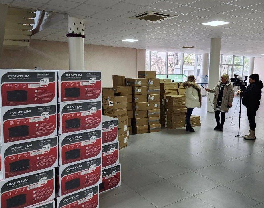 Команда Президента помогает: В Запорожскую область прибыла очередная партия оборудования для учреждений культуры