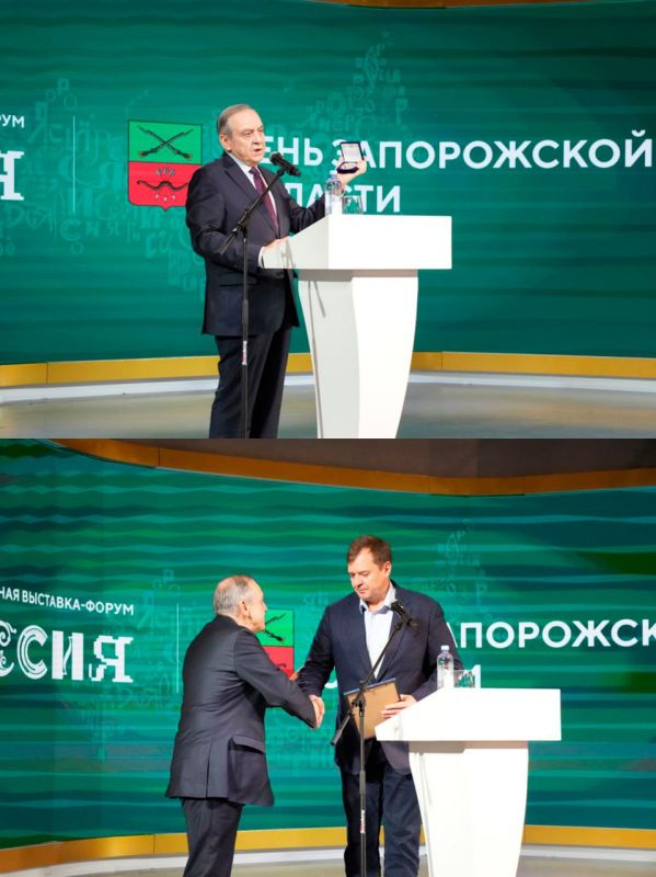 Евгений Балицкий получил награду «Соотечественник года»