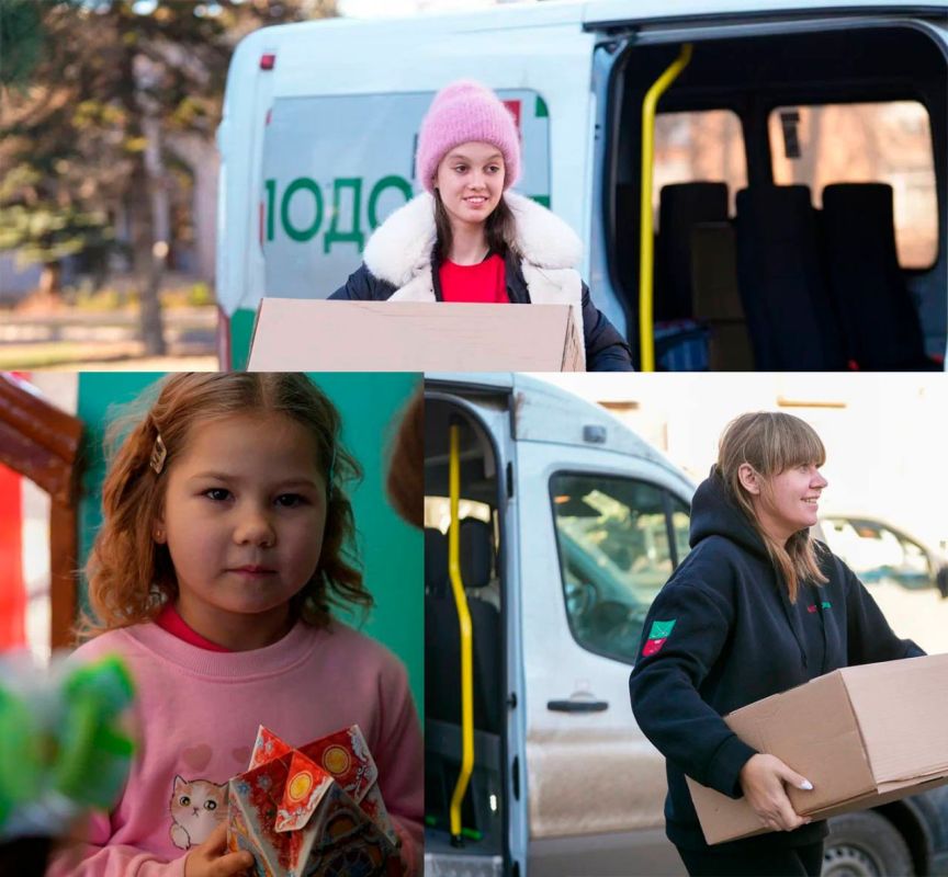 Юные жители Полог получили 850 новогодних подарков
