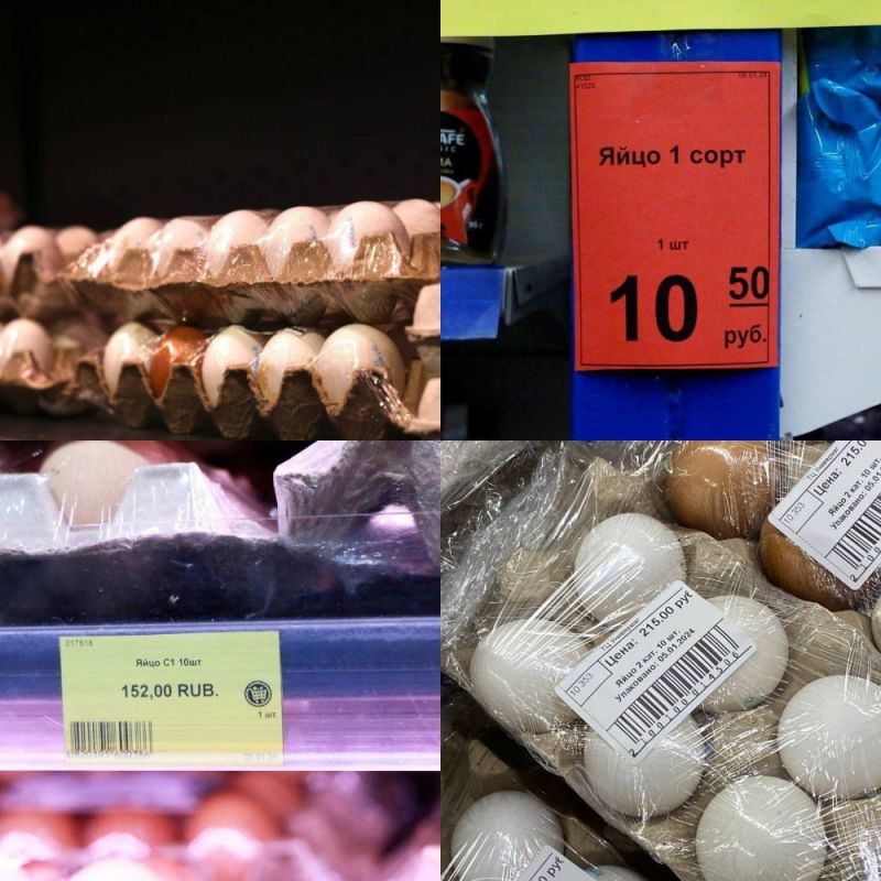 Материалы о завышенных ценах на куриные яйца переданы в прокуратуру региона