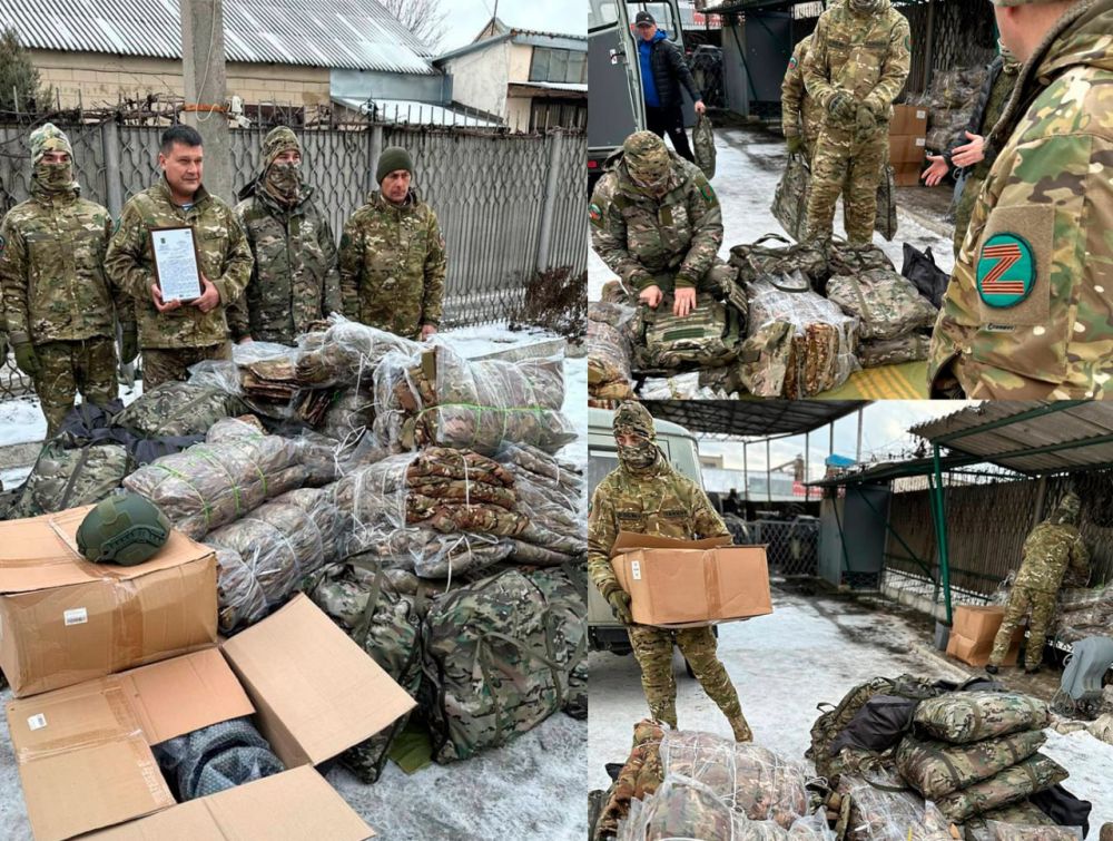 Народное ополчение Запорожской области получило бронежилеты, шлемы и теплые вещи