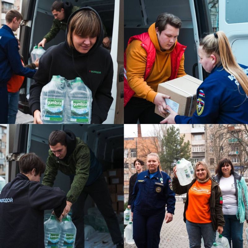По поручению Евгения Балицкого жителям Полог доставили гумпомощь