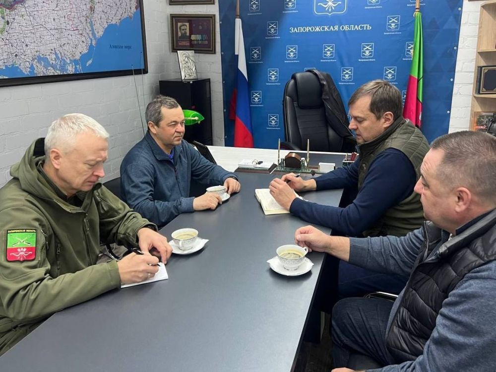 Запорожскую область посетил летчик-космонавт, Герой России Олег Скрипочка