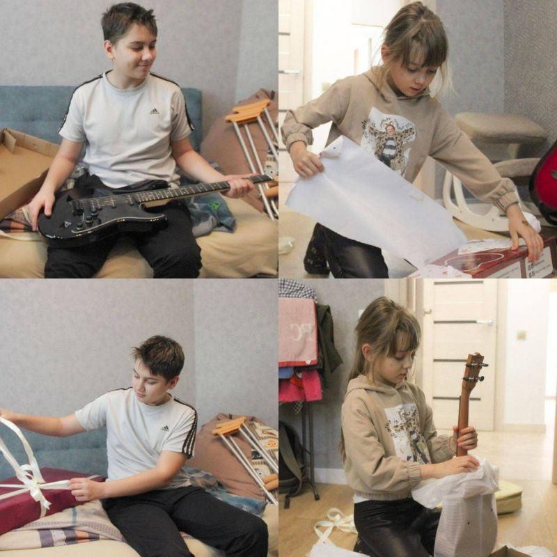 Глава нашего региона продолжает исполнять новогодние мечты детей — еще двое ребят получили долгожданные подарки