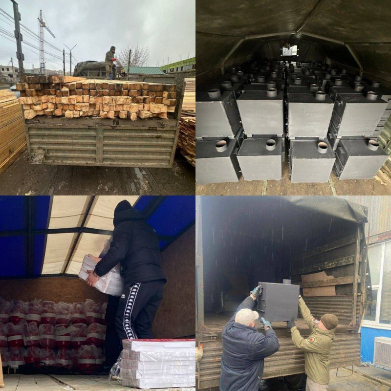 Русские бойцы получили гуманитарную помощь от благотворительного фонда имени Судоплатова