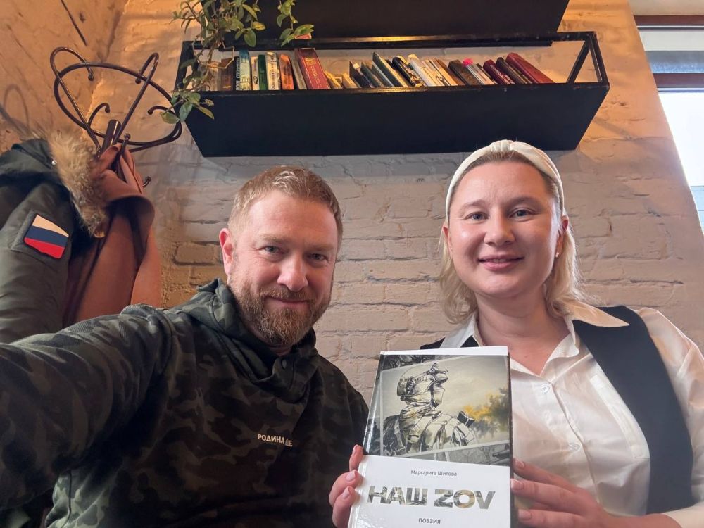 Александр Малькевич: В Мелитополе встретился с автором стихотворения из нашего «Фронтового блокнота»!