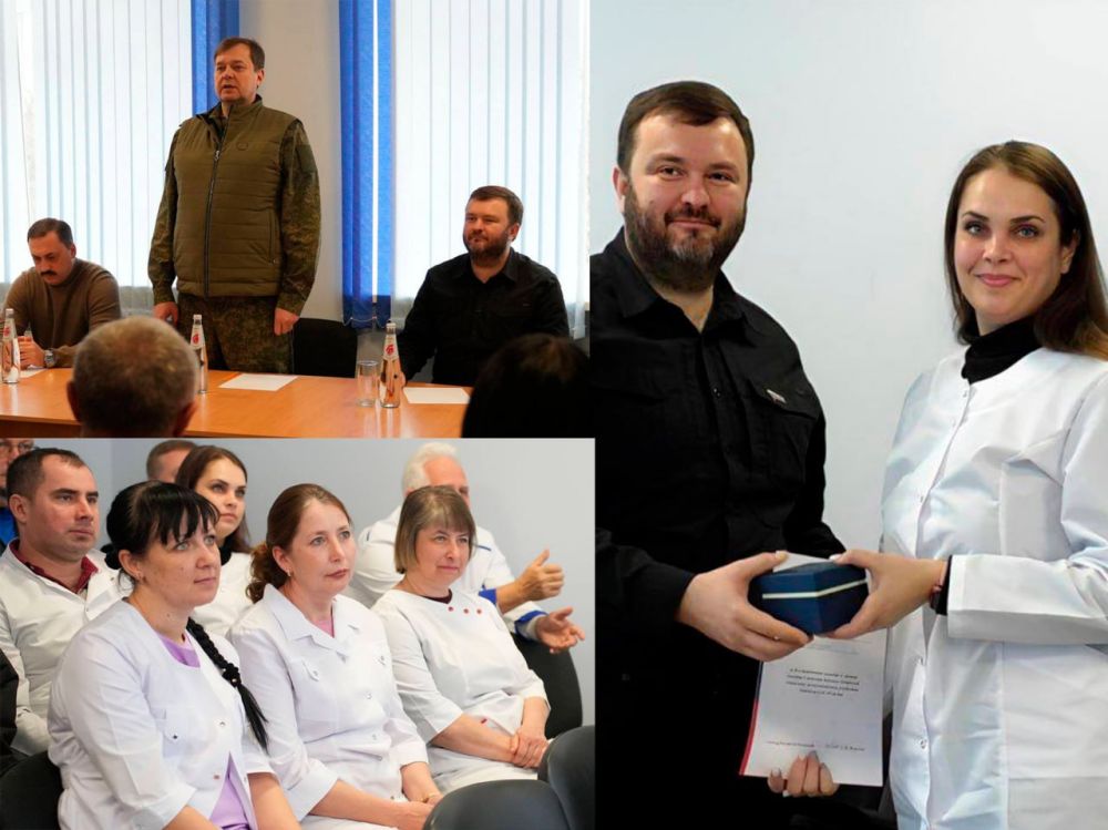 Евгений Балицкий провел рабочую встречу с медработниками Запорожской области