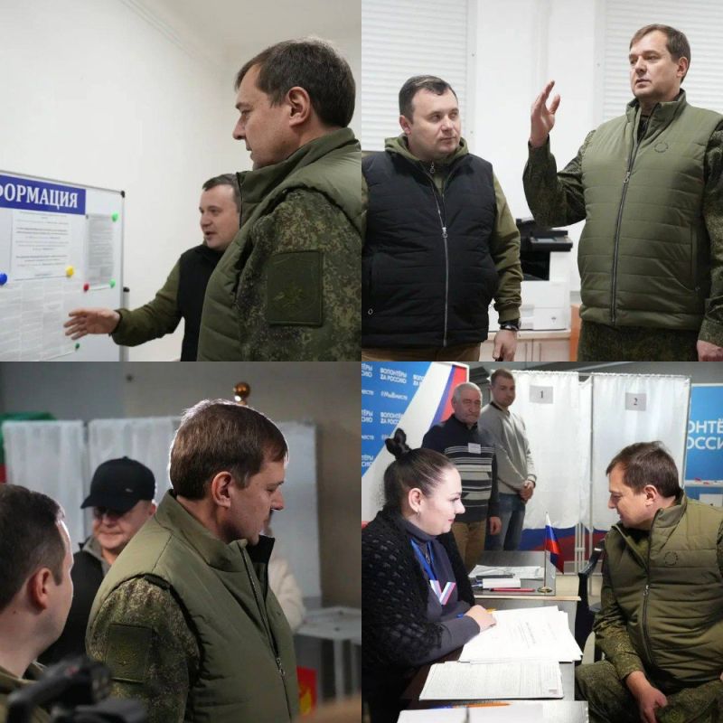 Евгений Балицкий посетил избирательные участки Бердянска и Бердянского района