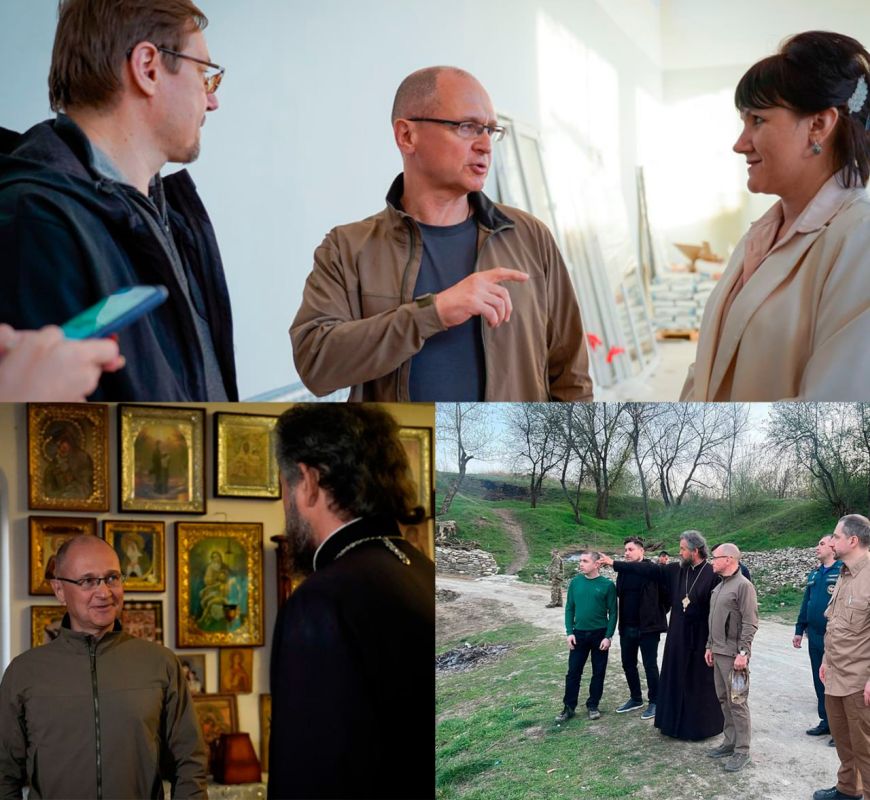 Первый замруководителя Администрации Президента РФ Сергей Кириенко посетил село Терпенье