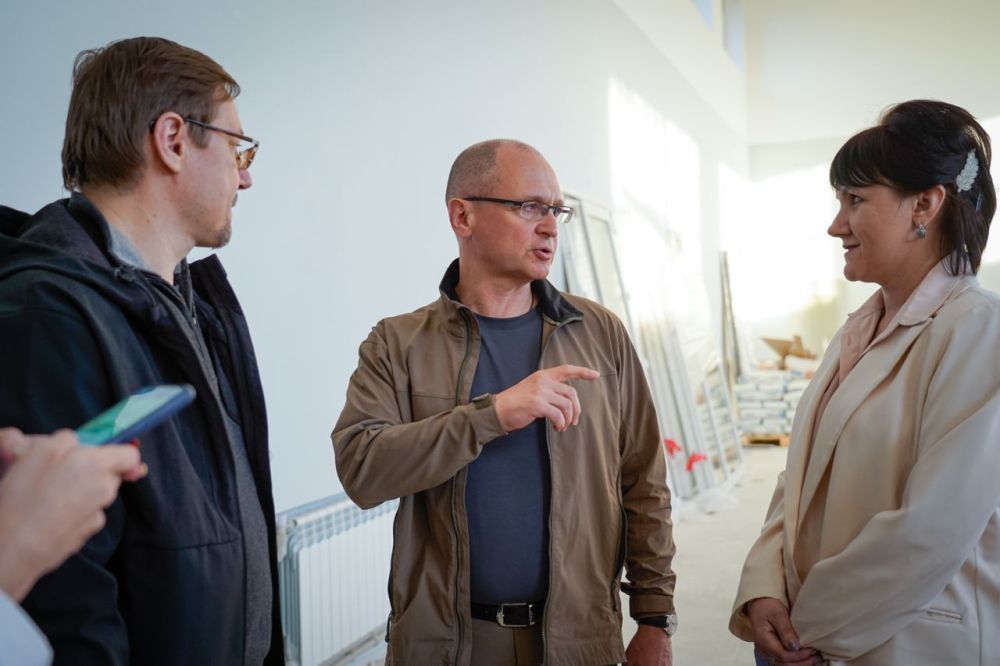 Евгений Балицкий: В рамках визита в Запорожскую область первый заместитель Руководителя Администрации Президента РФ Сергей Владиленович Кириенко посетил село Терпенье Мелитопольского городского округа