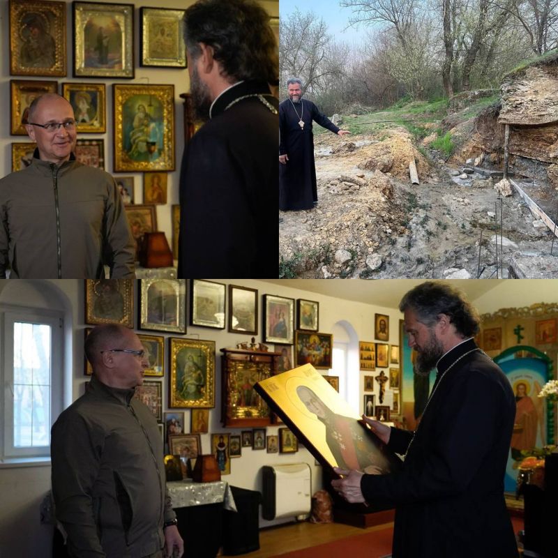 Во время поездки в Запорожскую область Сергей Кириенко посетил село Терпенье Мелитопольского округа