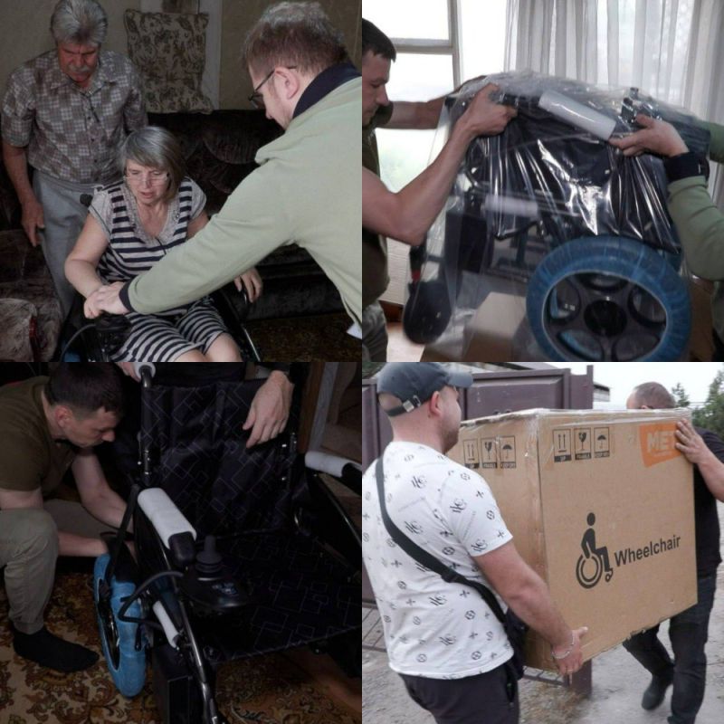 Жительница Мелитополя получила инвалидную коляску после обращения на Прямую линию Президента