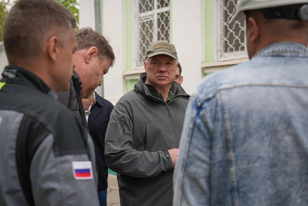 Евгений Балицкий: Заместитель Председателя Правительства Российской Федерации Марат Шакирзянович Хуснуллин посетил Запорожскую область с рабочим визитом