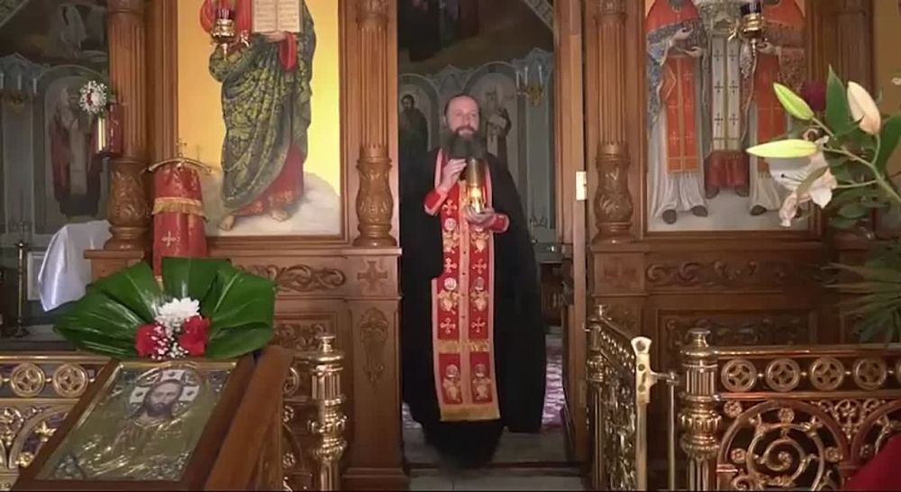 Благодатный огонь прибыл в Запорожскую область