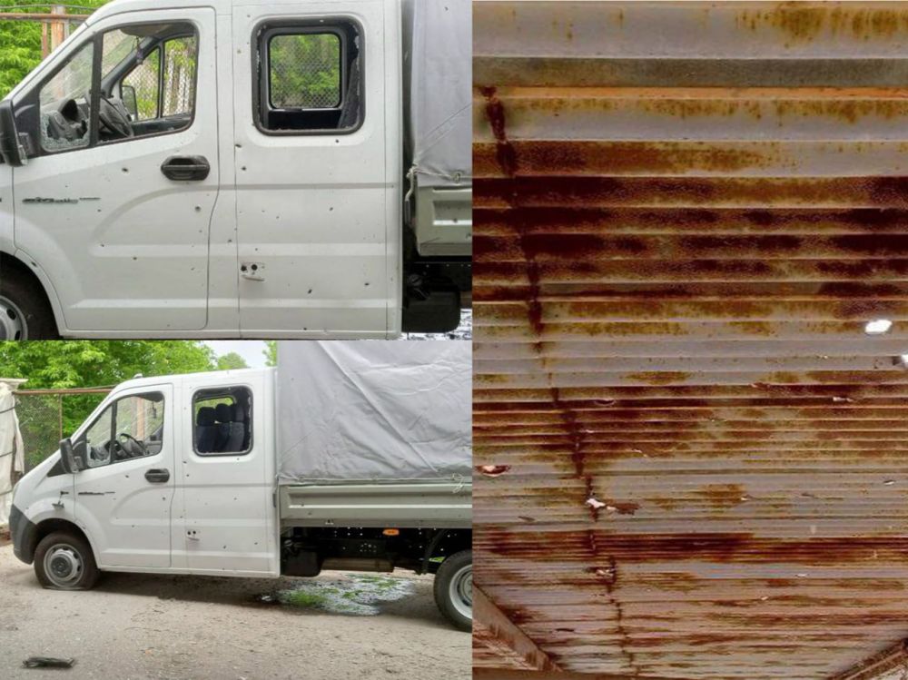 Последствия обстрела Энергодара боевиками ВСУ