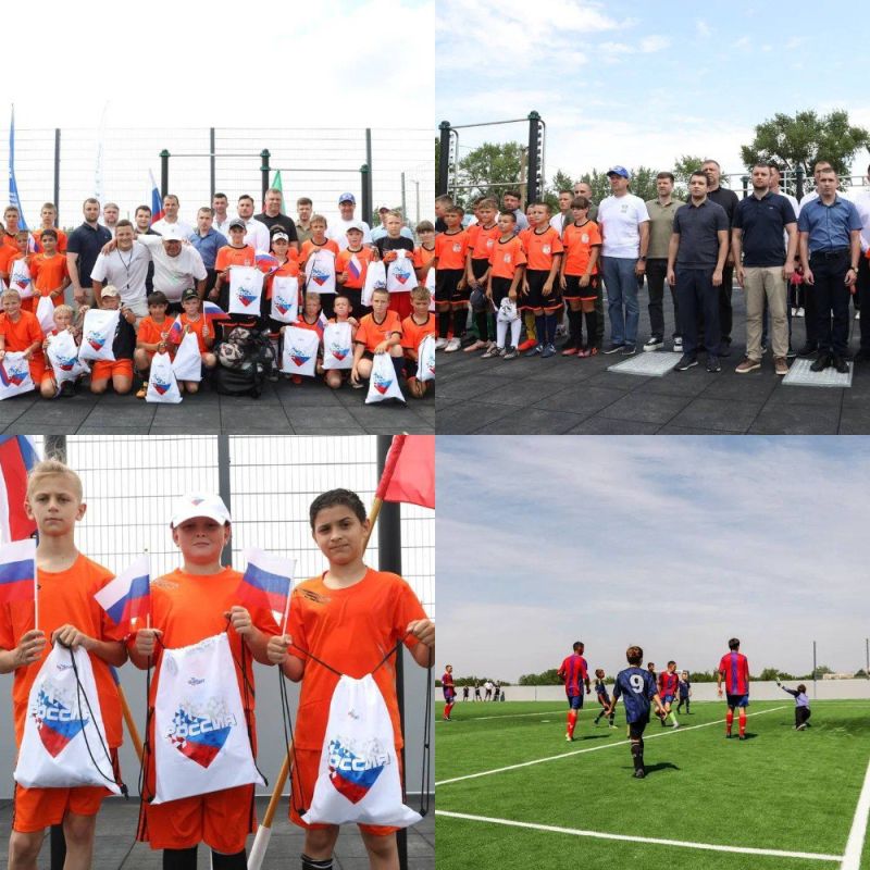 В Вознесенке и Терпенье появились новые открытые физкультурно-оздоровительные комплексы