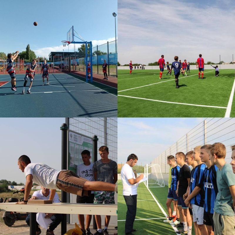 В Запорожской области с начала года открыли три спортивных комплекса для сдачи норм ГТО