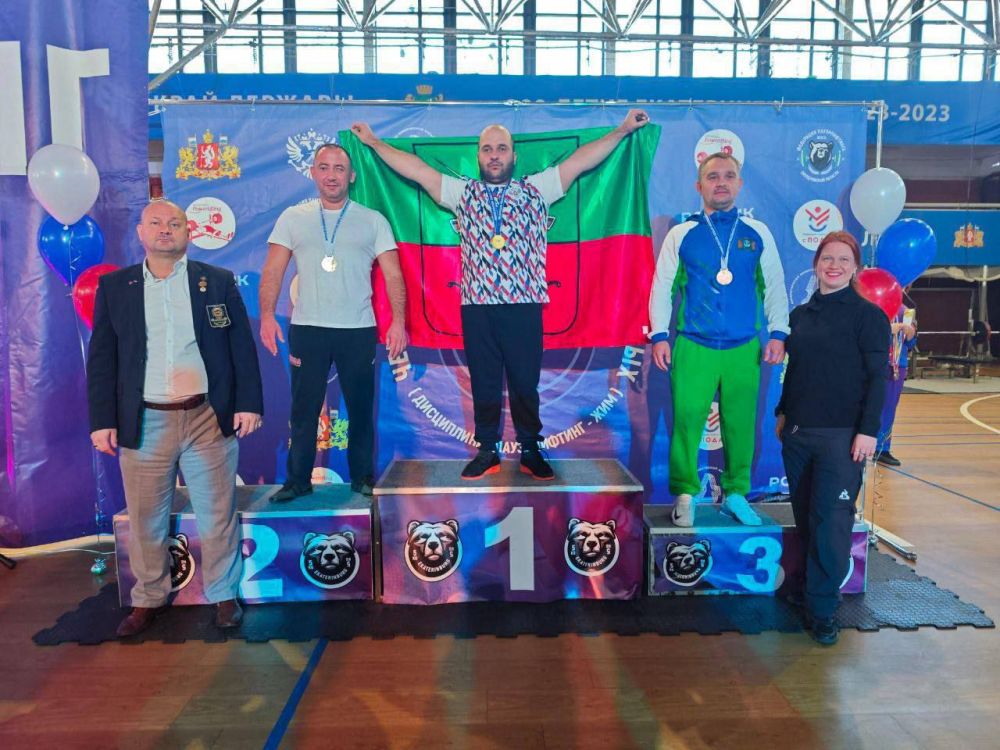 Спортсмен из Запорожской области стал чемпионом России по пауэрлифтингу среди параспортсменов