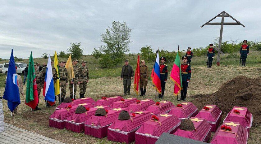 В Запорожской области с начала СВО перезахоронили останки 120 красноармейцев