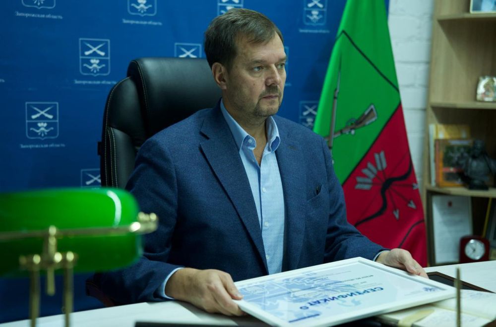 Евгений Балицкий: Провел рабочую встречу с ректором Мелитопольского государственного университета Николаем Рудольфовичем Тойвоненом