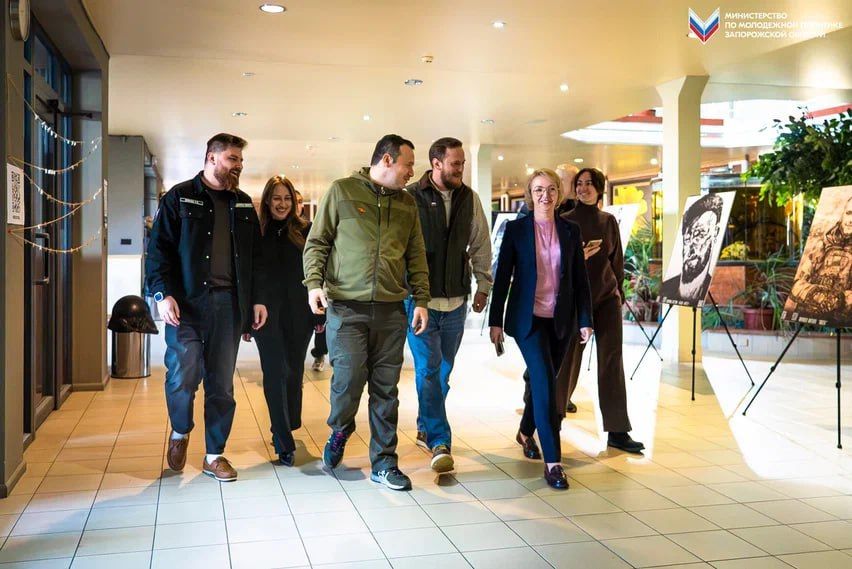 Ирина Гехт: Сегодня открыли молодежное пространство в Мелитополе