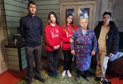 В Запорожской области ветерана поздравили с годовщиной освобождения Ленинграда