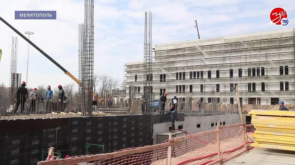 Мелитополь с рабочим визитом посетил заместитель председателя Правительства России Марат Хуснуллин