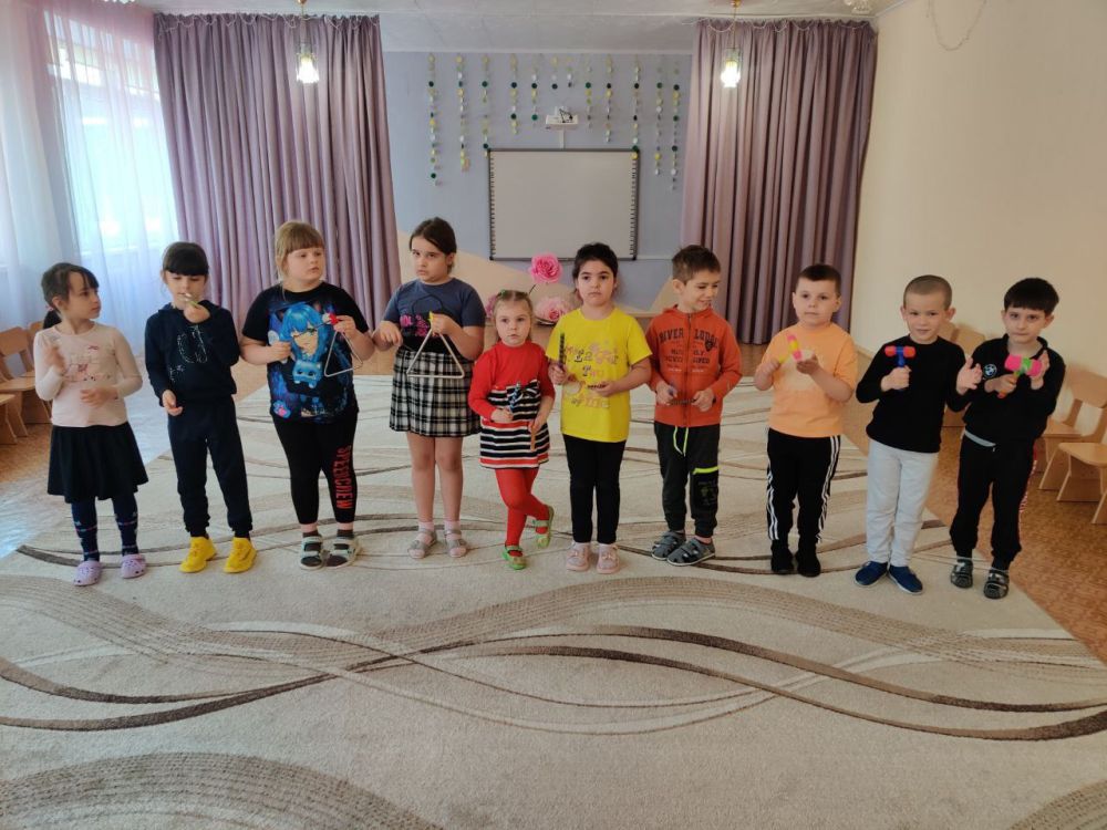 Сегодня в ГБУ ДО ЗО «Детский сад «Аист» № 9 г. Мелитополя» царит атмосфера радости и веселья