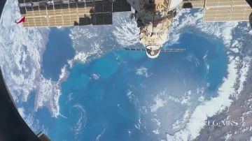 Чёрное и Азовское море, Крым и Запорожскую, Херсонскую области показали из космоса