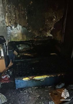 Электрообогреватель привел к пожару в жилом доме в Мелитополе, в котором чуть не погибла несовершеннолетняя