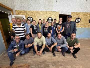 Соревнования по дартс прошли в Мелитополе