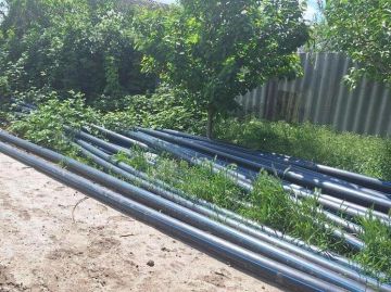 В Мелитополе капремонт участка водопровода выполнен на 90%