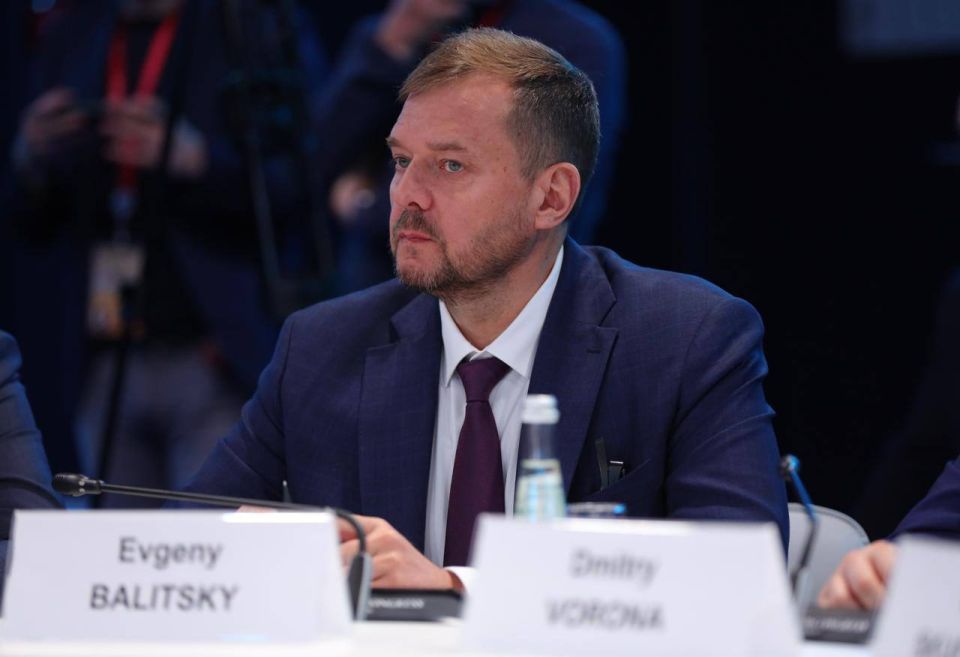 Губернатора Запорожской области Евгений Балицкий принял участие в сессии «Возрождение новых регионов России как драйвер роста» на ПМЭФ-2025