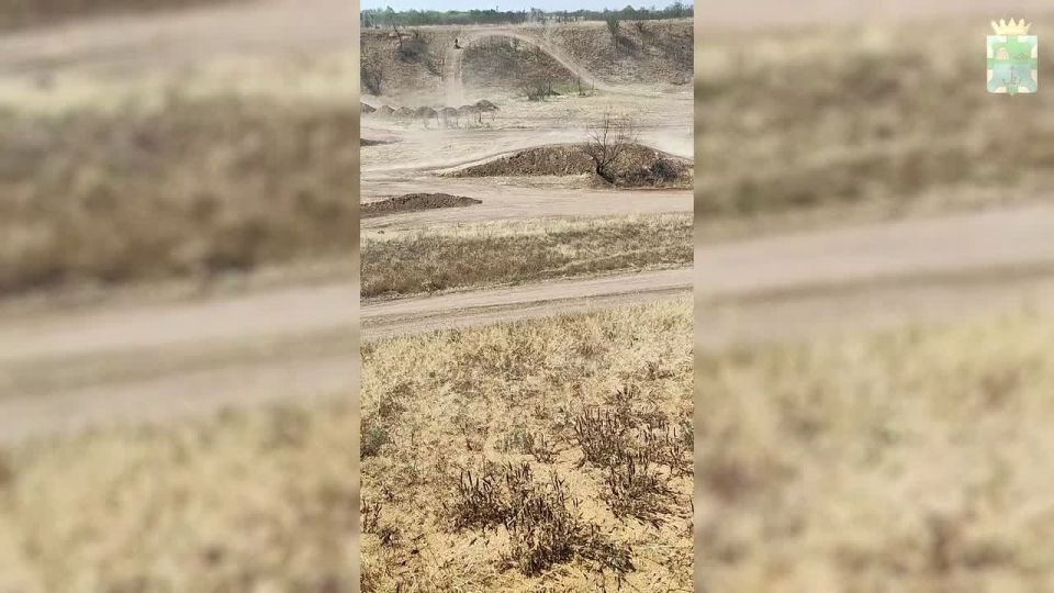 В Бердянском районе прошли тренировочные заезды по мотокроссу