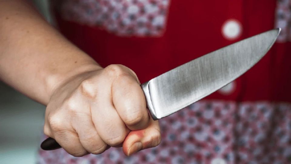 Пенсионерка с ножом. В мае в пгт Веселое возле магазина произошла ссора между двумя пенсионерками