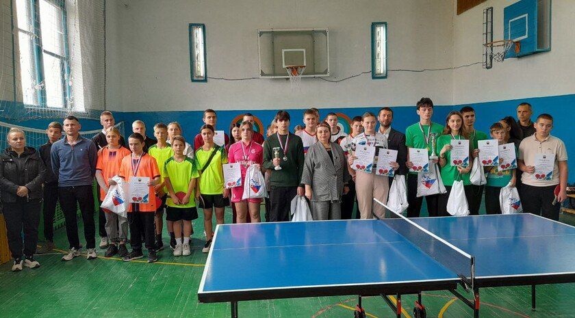 Во Фруктовом прошел турнир по настольному теннису «Молодежь против террора»