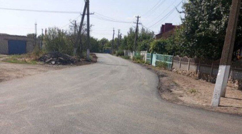 Дорожники завершили ремонт семи улиц в поселке Веселое