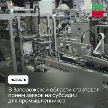 Субсидии для промышленных предприятий в Запорожской области