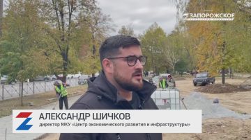 Тротуар на бульваре 30-летия Победы в Мелитополе скоро восстановят