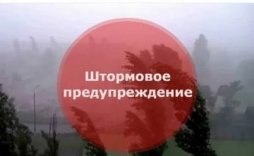 Внимание! В Запорожской области объявлено штормовое предупреждение