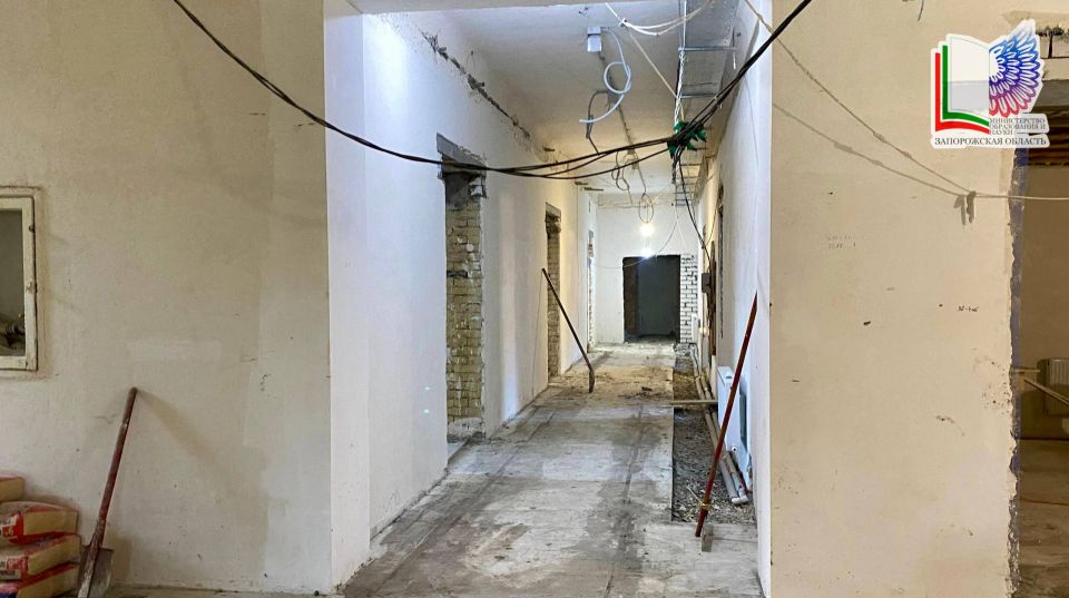 Капитальный ремонт в ГБУ ОО ЗО «СОШ № 19 имени генерал-лейтенанта МВД СССР Павла Анатольевича Судоплатова» города Мелитополя
