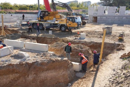 Дом-интернат для постоянного проживания граждан пенсионного возраста и инвалидов строится в Мелитополе