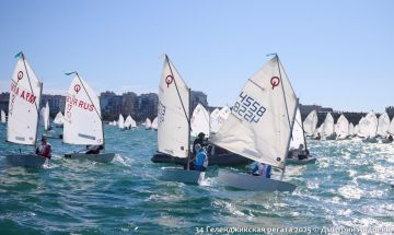 Яхтсмены из Запорожской области имеют высокие шансы занять призовые места в престижной парусной регате, которая проходит в акватории Геленджика