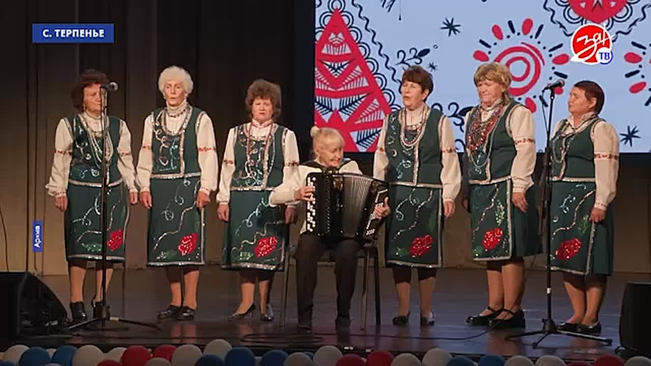 В селе Терпенье артисты порадовали жителей творчеством в формате музыкального вечера