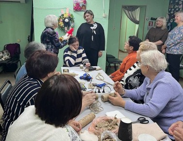 В Мелитополе прошел мастер-класс по изготовлению кукол-мотанок