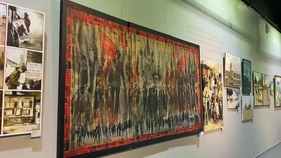 Мелитополь стал центром международного культурного события: АНО «Евразия» представила масштабную выставку, посвящённую 80-летию Великой Победы