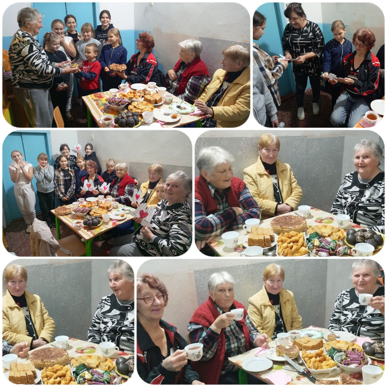 За чашечкой чая. В Доме культуры села Проминь состоялась тёплая и душевная встреча членов любительского объединения «В ритме жизни»